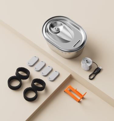 Show full view: Petlibro Stainless Steel Water Fountain Replacement Pump, 2 count slide 5 of 7