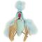 Show in main carousel: Petlinks Blue Beauty Lush Plush Catnip & Silvervine Bird & Feather Cat Toy, Blue, Small slide 5 of 6