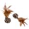 Show in main carousel: Petlinks Feather Flips Feathered Ball Cat Toy slide 4 of 10