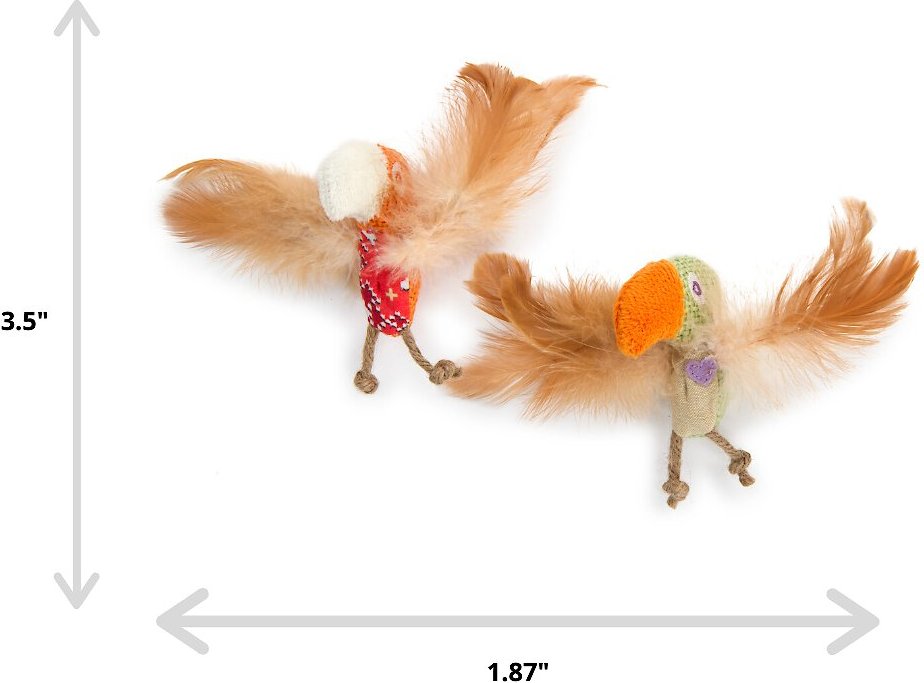 Petlinks HyperNip Playful Peacock Cat Toy