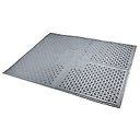 Petlinks Purrfect Paws Cat Litter Mat, Large, Gray