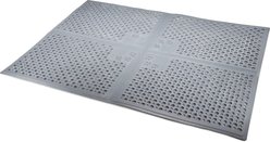 Petlinks Purrfect Paws Cat Litter Mat, X-Large, Gray