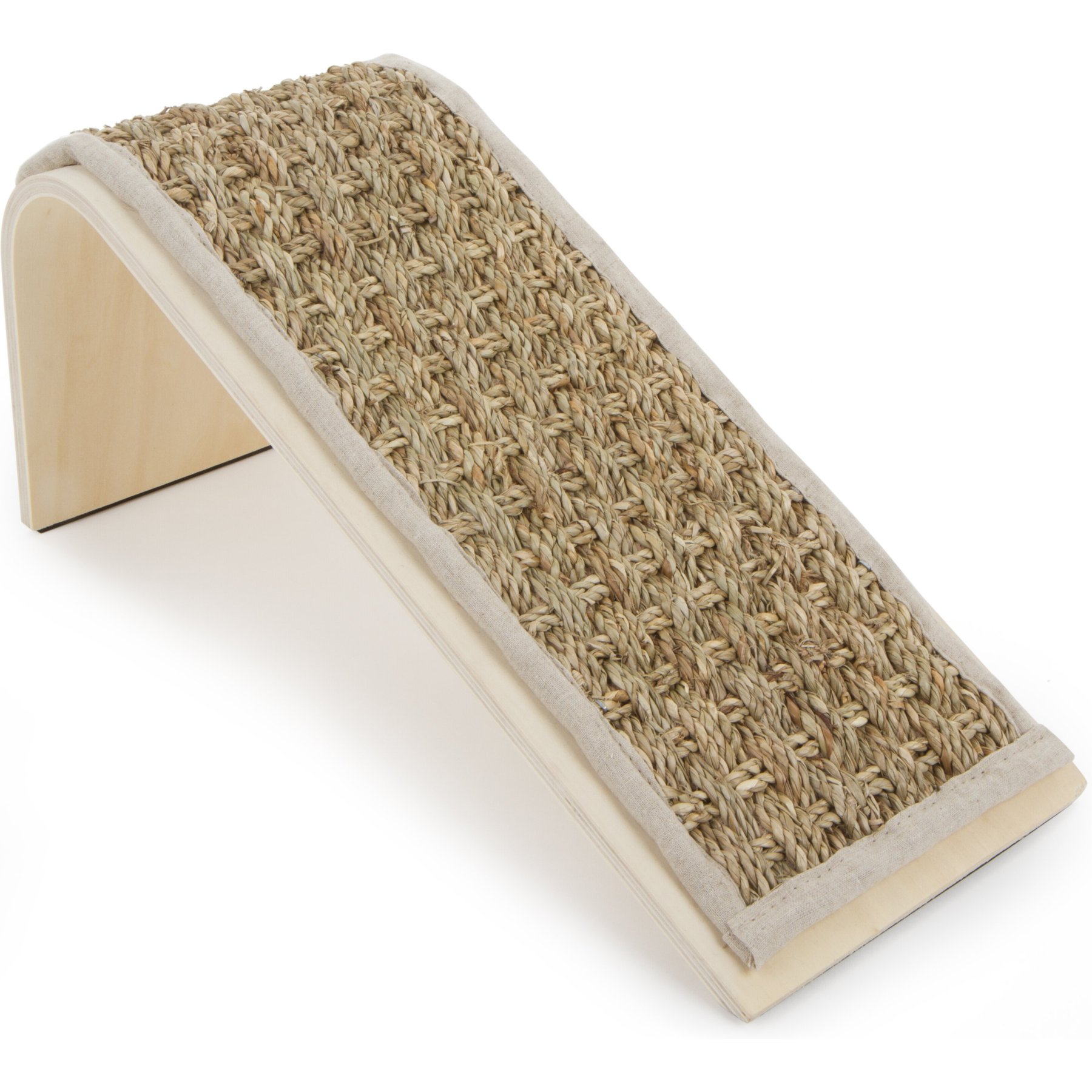 Petlinks Sea Ramp Seagrass Cat Scratcher Toy with Catnip