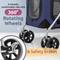 Show in main carousel: PetLuv Premium Pet Stroller, Soft-Sided Carrier & Travel Crate, Navy, Large slide 9 of 11