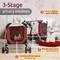 Show in main carousel: PetLuv Premium Pet Stroller, Soft-Sided Carrier & Travel Crate, Red, Large slide 5 of 11