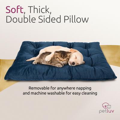 Show full view: PetLuv Premium Rolling Soft-Sided Cat & Dog Carrier on Wheels, Navy, Large slide 9 of 11