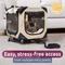 Show in main carousel: PetLuv Premium Rolling Soft-Sided Cat & Dog Carrier on Wheels, Tan, Large slide 5 of 11