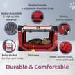Show in main carousel: PetLuv Premium Soft-Sided Cat & Dog Carrier, Red, Small slide 2 of 11