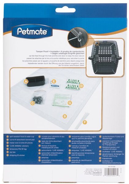 Show full view: Petmate Airline Travel Kit, Travel Kit Deluxe slide 3 of 7
