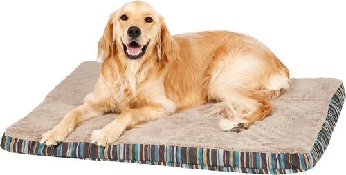 Show full view: Petmate Antimicrobial Deluxe Orthopedic Pillow Dog Bed with Removable Cover slide 4 of 8
