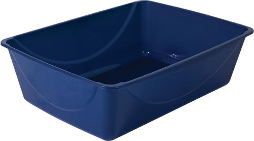 PETMATE Basic Cat Litter Pan, Sapphire Blue, Jumbo - Chewy.com