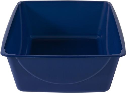 Show full view: Petmate Basic Cat Litter Pan, Sapphire Blue, Jumbo slide 2 of 4