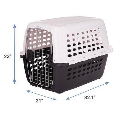 Show full view: Petmate Compass Dog & Cat Kennel, White, Intermediate slide 4 of 11