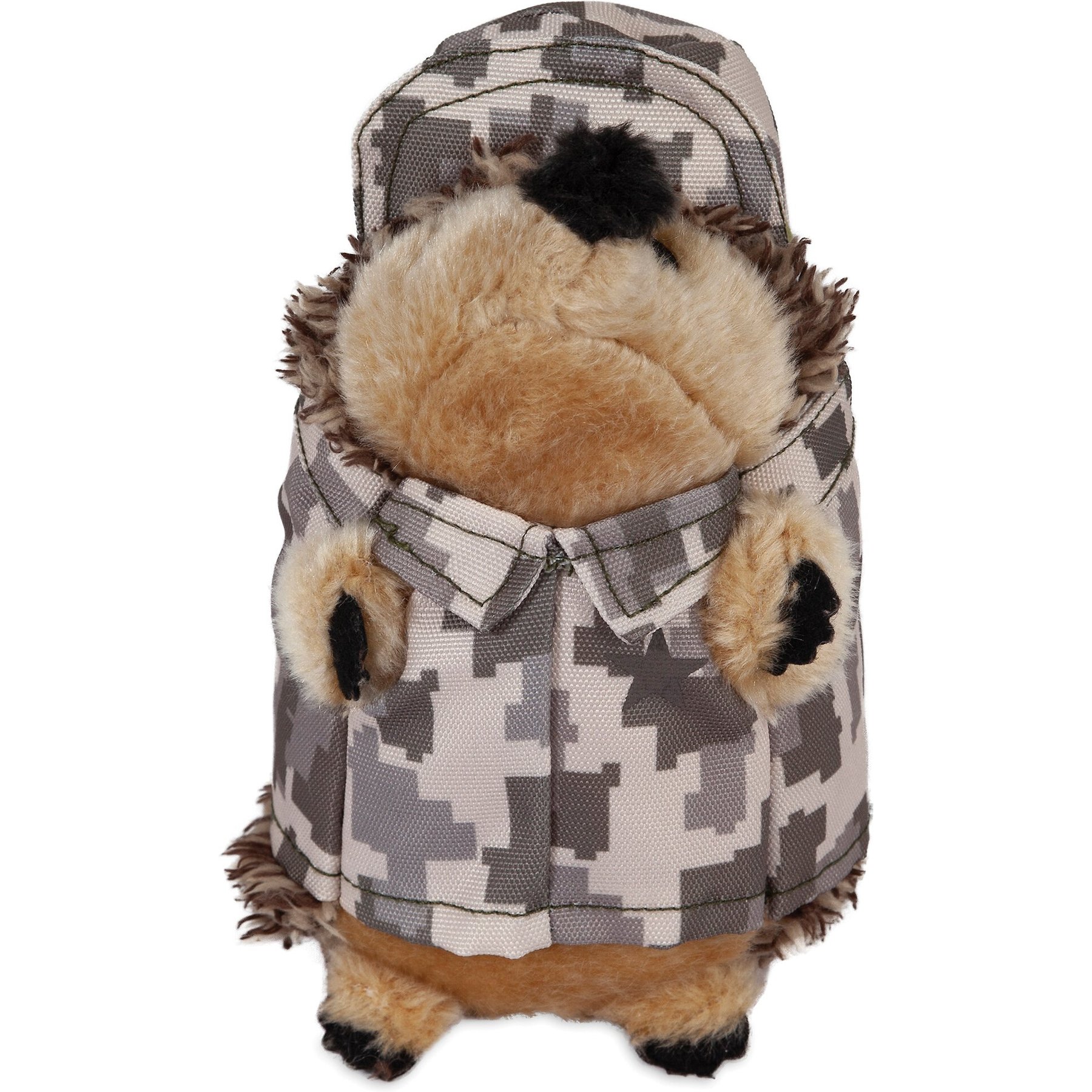 Petmate Heggie Army Squeaky Plush Dog Toy