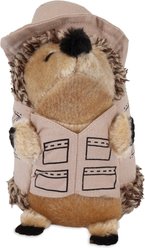 Petmate Heggie Fisherman Squeaky Plush Dog Toy