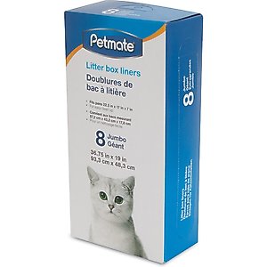 Petmate Litter Pan Boxed Liners, Jumbo