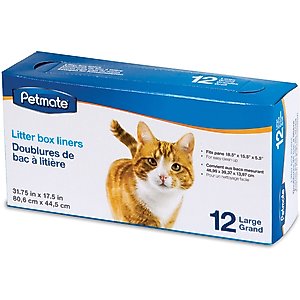 Petmate Litter Pan Boxed Liners, Large