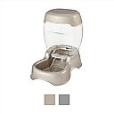 Petmate Pearl Pet Cafe Gravity Refill Dog & Cat Feeder, Tan, 12-cup