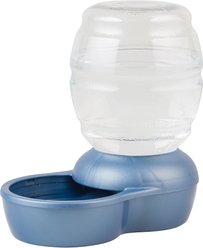 Petmate Pearl Replendish Waterer with Microban, Peacock Blue, 1-gal