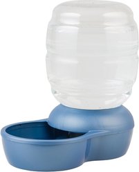 Petmate Pearl Replendish Waterer with Microban, Peacock Blue, 2.5-gal