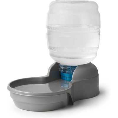 Petmate Petmate Pearl Replendish Waterer with Microban, Silver Grey, 4-gal