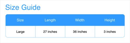 Show full view: Petmate Plush & Jacquard Orthopedic Pillow Dog Bed with Removable Cover, Color Varies, Large slide 2 of 7