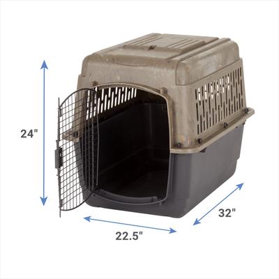 Show full view: Petmate Ruff Maxx Dog & Cat Kennel, Camo/Black, 32-in slide 3 of 10