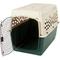 Show in main carousel: Petmate Ruff Maxx Dog & Cat Kennel, Off White/Green, 40-in, 70-90-lbs slide 5 of 10