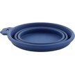 Show in main carousel: Petmate Silicone Round Collapsible Travel Pet Bowl, Navy Blue, 3-cup slide 4 of 8