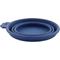 Show in main carousel: Petmate Silicone Round Collapsible Travel Pet Bowl, Navy Blue, 3-cup slide 4 of 8