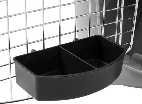 Show full view: Petmate Sky Dog & Cat Kennel, Gray, 32-in, 30-50-lbs slide 8 of 13