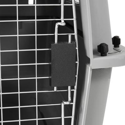 Show full view: Petmate Sky Dog & Cat Kennel, Gray, 32-in, 30-50-lbs slide 9 of 13