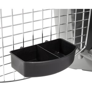 Petmate Sky Dog & Cat Kennel, Gray, 36-in, 50-70-lbs