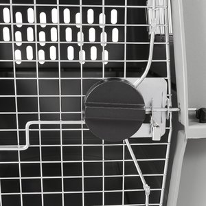 Petmate Sky Dog & Cat Kennel, Gray, 36-in, 50-70-lbs