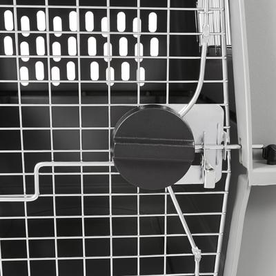 Show full view: Petmate Sky Dog & Cat Kennel, Gray, 36-in, 50-70-lbs slide 10 of 14