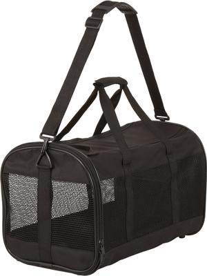 Show full view: Petmate Soft-Sided Dog & Cat Carrier Bag, Black, up to 15-lbs slide 6 of 9