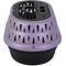 Show in main carousel: Petmate Top Load Cat Kennel, Pearl Bubble Grape/Black slide 6 of 8