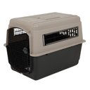 Petmate Ultra Vari Dog Kennel, Taupe/Black, 40-in, 70-90-lbs