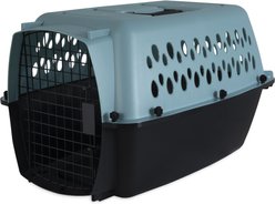 Petmate Vari Portable Dog & Cat Kennel, 24-in, Pearl Blue