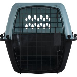 Petmate Vari Portable Dog & Cat Kennel, 24-in, Pearl Blue
