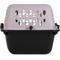 Show in main carousel: Petmate Vari Portable Dog & Cat Kennel, Pearl Pink/Black, 19-in, up to 10-lbs slide 6 of 11
