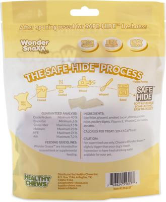Show full view: Petmate Wonder SnaXX Pockets Bacon & Cheese Dog Treats, 4 count slide 3 of 5