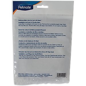 Petmate Zeolite Basic Litter Box Filter, Jumbo