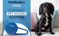 PetMedics Portable Pet Sound Soother Dog Crate & Travel Clip, Blue slide 2 of 7