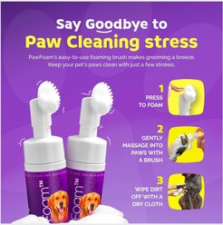 Petnatics The Original PawFoam Dog & Cat Grooming Foam, Purple, 5-fl oz bottle slide 2 of 9