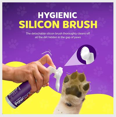 Show full view: Petnatics The Original PawFoam Dog & Cat Grooming Foam, Purple, 5-fl oz bottle slide 3 of 10