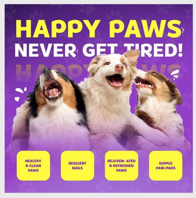 Show full view: Petnatics The Original PawFoam Dog & Cat Grooming Foam, Purple, 5-fl oz bottle slide 6 of 10