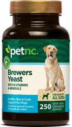 petnc Brewers Yeast Dog Supplement, 250 count