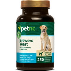 petnc Brewers Yeast Dog Supplement, 250 count