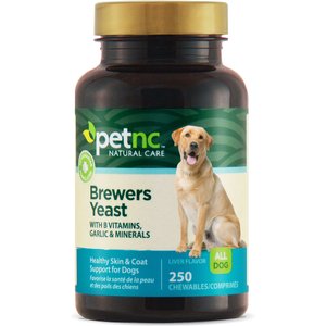 petnc Brewers Yeast Dog Supplement, 250 count